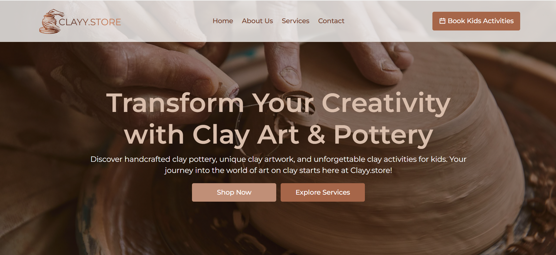 Clay Making Store Clayy.Store - Handcrafted Clay Pottery & Kids Clay Art Activities in ...
